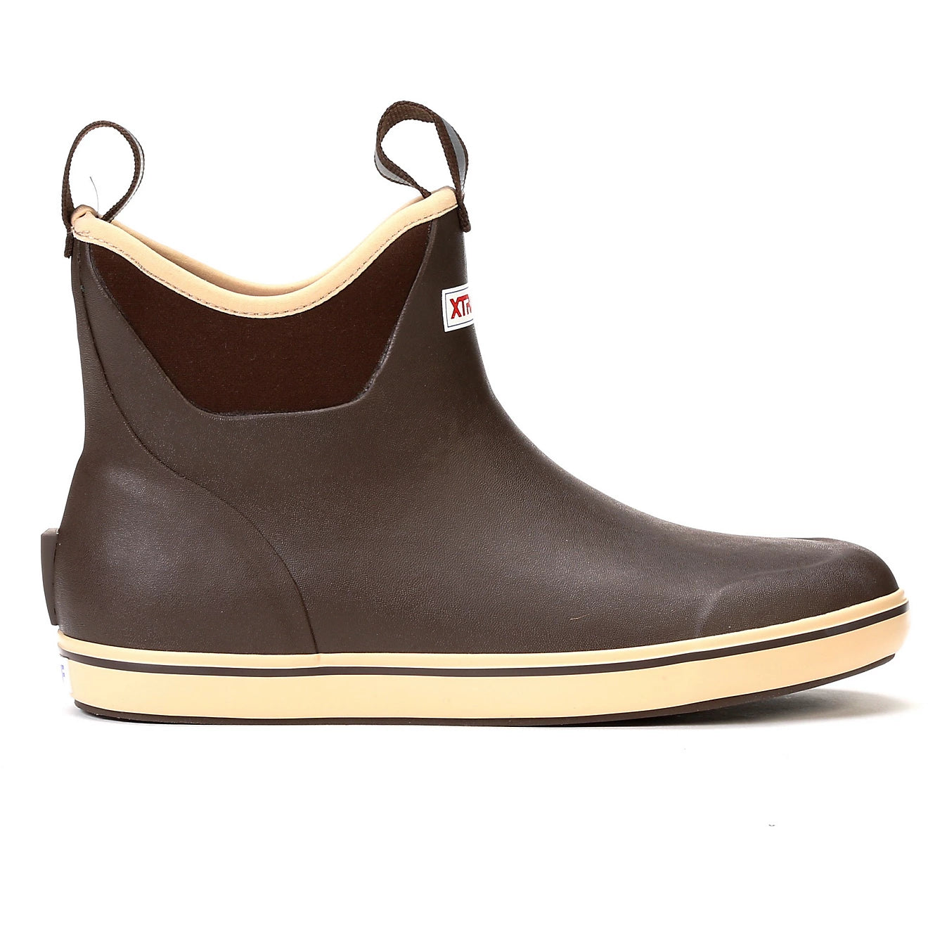 XTRATUF Men’s Chocolate Tan Ankle Deck Boot